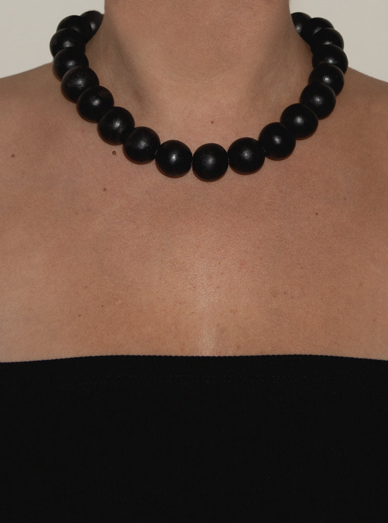 Posie Bold Necklace | Black